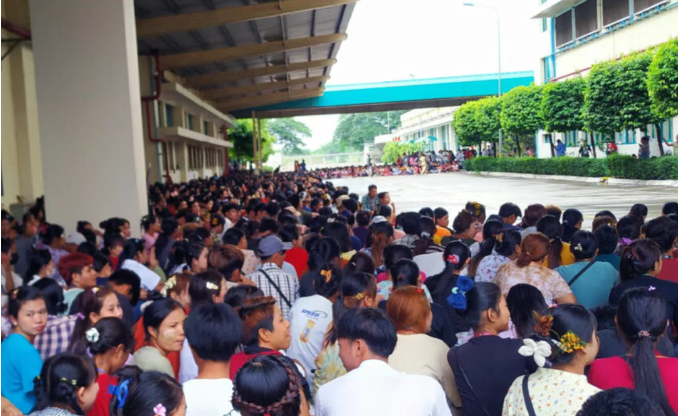 緬甸台資製鞋大廠，超6000人罷工！7天仍沒達成協議